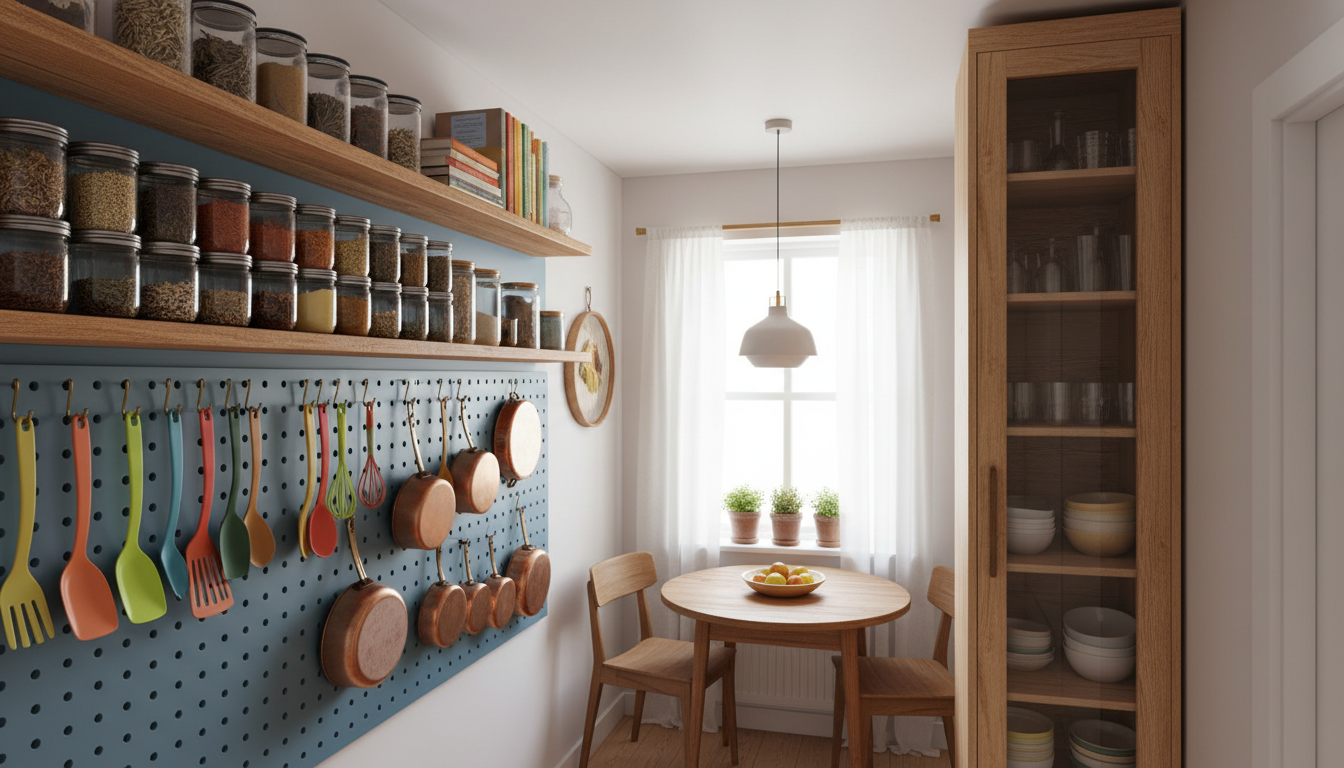 vertical storage ideas for tiny kitchens